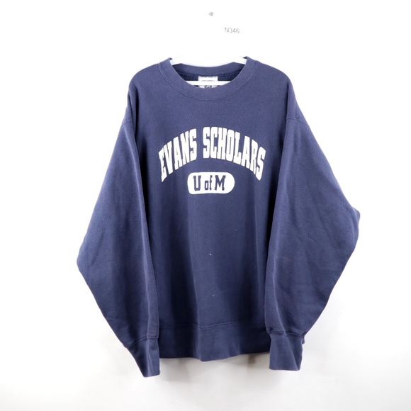 Lee Other - Vintage 90s University of Michigan Sweatshirt Blue